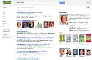 Matt Groening Google Search