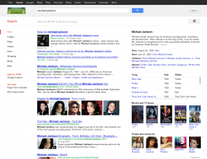 Michael Jackson Google Search
