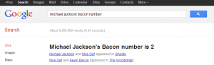 Michael Jackson Bacon Number